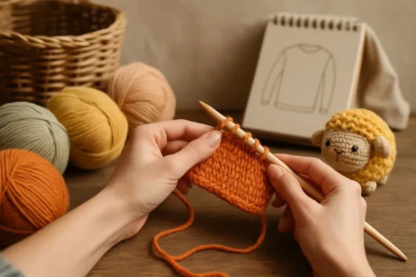 Creatief breien: van ontspanning tot unieke creaties