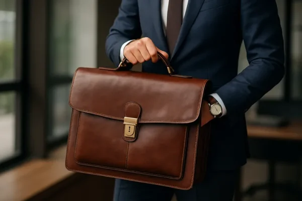 De heren aktetas: stijl, functionaliteit en persoonlijke touch
