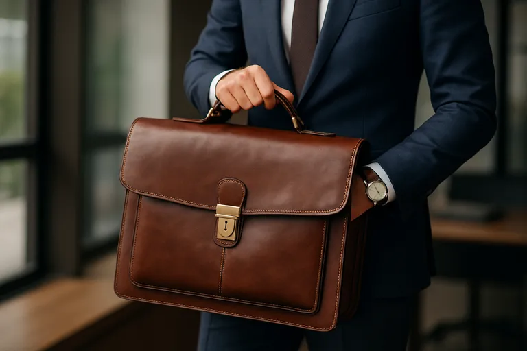 De heren aktetas: stijl, functionaliteit en persoonlijke touch
